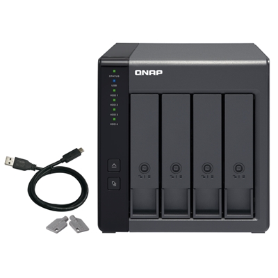 ESPANSIONE PER NAS QNAP TR-004 4HD3.5"/2.5" SATA 6G-NO HD-1P USB3.0