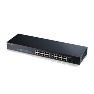 SWITCH 24P LAN GIGABIT ZYXEL GS1900-24-EU0102F SWITCH WEB MANAGED 24P GIGA+2P SFP GIGABIT- IPV6,VLAN, RACK 19"- GAR.A VITA