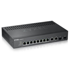 SWITCH 10 LAN GIGABIT ZYXEL GS2220-10-EU0101F 8P GIGABIT +2P DUAL PERSONALITY GIGA - SUPP. IPV6- RACK