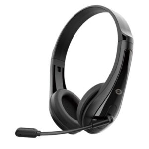 CUFFIE STEREO CONCEPTRONIC POLONA06B3T NERE CON CAVO DA 1.8MT, CON JACK DA 3.5MM