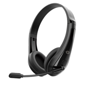 CUFFIE STEREO CONCEPTRONIC POLONA06B3T NERE CON CAVO DA 1.8MT, CON JACK DA 3.5MM