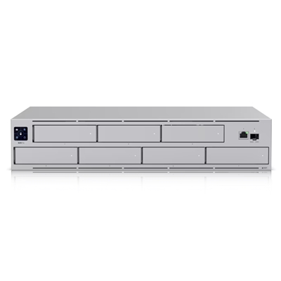 UNIFI OS CONSOLE UBIQUITI UNVR-PRO-EU CON UNIFI VIDEO SOFTWARE 2U CON 7 ALLOGG.HDD DA 2.5/3.5"(NON INCL.)