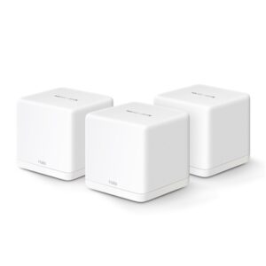 WIRELESS ROUTER AX1500 WHOLE-HOME MERCUSYS HALO H60X(3-PACK) WI-FI 6 DUALBAND - ANTENNE INTERNE