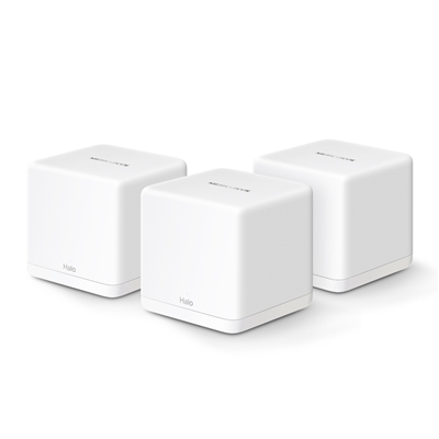 WIRELESS ROUTER AX1500 WHOLE-HOME MERCUSYS HALO H60X(3-PACK) WI-FI 6 DUALBAND - ANTENNE INTERNE