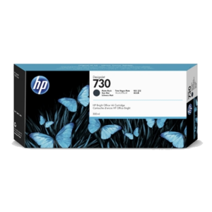 CARTUCCIA HP 730 P2V71A NERO DESIGNJET 300ML ADATTA A DESIGNJET, T1600, T1700, T2600