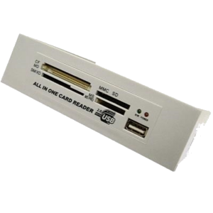 CARD READER INTERNO 5.25" IVORY ALL IN ONE + 1XUSB