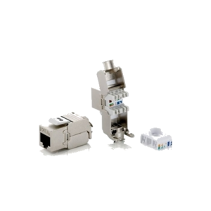 JACK KEYSTONE SCHERMATO PREMIUM CAT.6A EQUIP 767221 13"-32 TOOLFREE CONNETTORE LSA, SCHERMATO, CONF.8 PCS