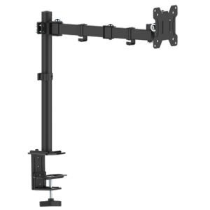 SUPPORTO A BRACCIO UNIVERSALE X MONITOR 13-31" ATLANTIS P022-ED203AN NERO FINO A 8KG-TRIPLO SNODO ORIZZ.-VESA: 75X75 E 100X100