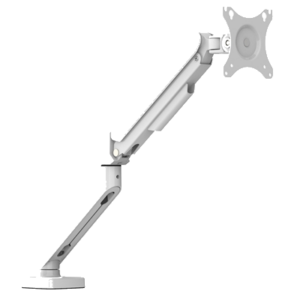 SUPPORTO A BRACCIO UNIVERSALE A GAS X MONITOR 13-30"ATLANTIS P022-MA10-C012 BIANCOFINO 8KG-TRIPLO SNODO ORIZ.-VESA:75X75/100X100