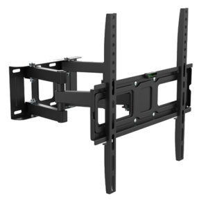 SUPPORTO X MONITOR/TV A MURO UNIVERSALE 32-65" ATLANTIS P022-E20SDN ALLUNGABILE NERO SUPP.FINO A 35KG - VESA: 50X50/400X400