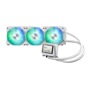 DISS A LIQUIDO ASUS MAX GAMING LC 360 ARGB LCD WHITE RADIATOR-120X394X27MM 3X120MM ARGB LCD2,4" LGA1851-1700-AM5 90RC FINO:31/03