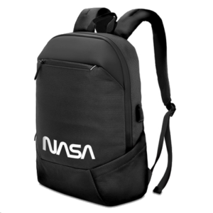 BORSA ZAINO NB 15.6" ATLANTIS NS-KLB200311-A MOD. NASA- NERO-CAP.25L-1P USB EST.+CAVO PROL.INT.-DOPPIA TASCA PORTA OG FINO:31/12