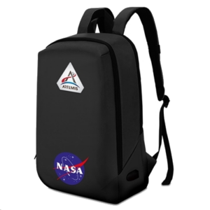BORSA ZAINO NB 15.6" ATLANTIS NS-KLB200504-B MOD. NASA- NERO-CAP.25L-1P USB EST.+CAVO PROL.INT.-TASCA PORTA OGG. FINO:31/12