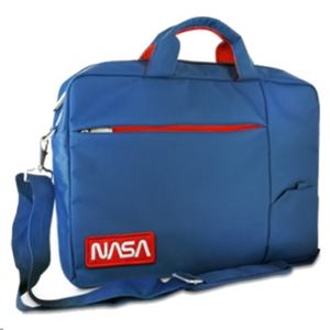BORSA NB 15.6" ATLANTIS NS-KLM180705-A MOD. NASA- BLU-VANO INT.PORTA DOC.TASCA ZIP FRONT.PORTAOGG.-TASCA PORTA SMARTPHONE