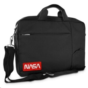 BORSA NB 15.6" ATLANTIS NS-KLM180705-B MOD. NASA-NERA-VANO INT.PORTA DOC.TASCA ZIP FRONT.PORTAOGG.-TASCA PORTA SMARTPHONE