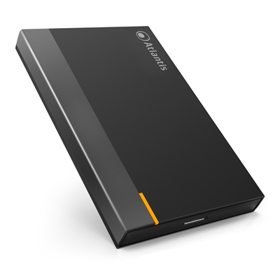 BOX EST X HD2.5" SATA ATLANTIS P012-SU366-B2 USB3.0 PLASTICA ABS LUCIDANERO EAN 8026974023441