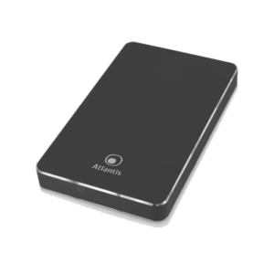 BOX EST X HD E SSD 2.5" SATA ATLANTIS A06-HDE-213CG(NECESSARIO HD) INTERF. USB 3.1 - GRIGIO SCURO (SUPP.HDD DA 9 E 7MM)