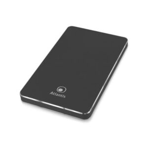 BOX EST X HD E SSD 2.5" SATA ULTRASLIM ATLANTIS A06-HDE-244CG (NECESSARIO HD) INTERF. USB 3.1-GRIGIO SCURO (SUPP.HDD DA 7MM)