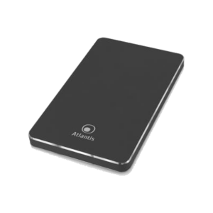 BOX EST X HD E SSD 2.5" SATA ULTRASLIM ATLANTIS A06-HDE-244CG (NECESSARIO HD) INTERF. USB 3.1-GRIGIO SCURO (SUPP.HDD DA 7MM)