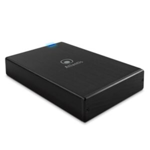 BOX EST X HD3.5" SATA ATLANTIS A06-HDE-354B (NECESSARIO HD) INTERF. USB3.0-COL.NERO-CHIUSURA SENZA VITI(SOST.MOD.HDE353)