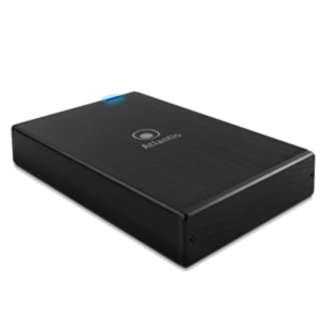 BOX EST X HD3.5" SATA ATLANTIS A06-HDE-354B (NECESSARIO HD) INTERF. USB3.0-COL.NERO-CHIUSURA SENZA VITI(SOST.MOD.HDE353)