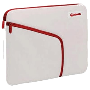 BORSA NB E TABLET 7" ATLANTIS P004-K837-A9-7MOD. PHILO-BIANCO+ZIP ROSSA-TASCA LATERALE PER ACCESSORIEAN 8026974016160