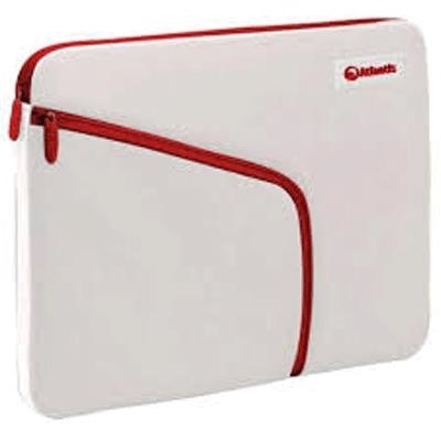 BORSA NB E TABLET 7" ATLANTIS P004-K837-A9-7MOD. PHILO-BIANCO+ZIP ROSSA-TASCA LATERALE PER ACCESSORIEAN 8026974016160