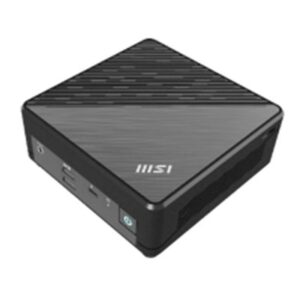 PC MSI MINI CUBI 5 BAREBONE 12M-405BEU I7-1255U 1XM.2 2XDDR4-3200 1XHDMI 1XDP USB THUNDERBOLT WIFI 2XLAN BT TPM FREEDOS VESA