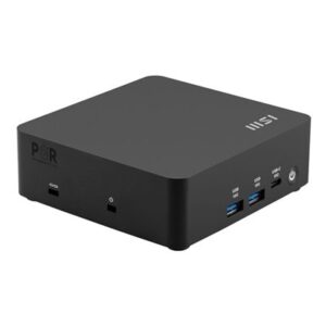 PC AI MSI MINI CUBI NUC AI 1UMG-007EU ULTRA 5-125H 8GBDDR5 SSD512 W11H 2XHDMI USB 2XTHUNDERBOLT 2XLAN WIFI6E BT TPM VESA 3Y