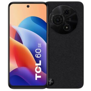SMARTPHONE TCL 4G 60SE T517H-2ALCA112 6.67/90HZ 8GB/512GB OB.BLACK D.SIM AND.15 5200MAH FACE ID NFC COVER PELLICOLA