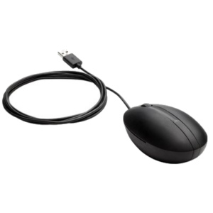 MOUSE HP WIRED 320M USB 9VA80AA 800DPI BLACK 1Y FINO:31/12