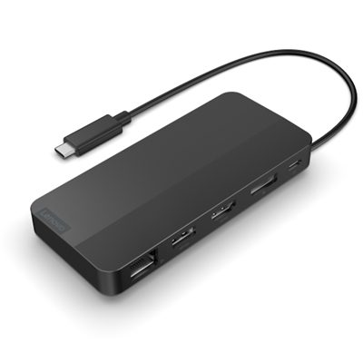 DOCKING STATION LENOVO 40B90100EU TRAVEL USB-C DUAL DISPLAY - ALIMENTATORE 100W - 3Y 1XHDMI 1XDP 1XUSBA 2XUSBC 20X55X120MM