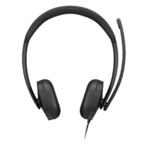 CUFFIE+MICROFONO LENOVO CABLATE VOIP 5000 (TEAMS) 4XD1R88995 DA USB-C A USB-A CAVO1.9MT PLUG AND PLAY 3Y