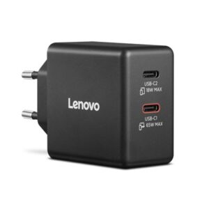 CARICABATTERIE LENOVO 40AW065BEU DUAL 2XUSB-C 65W CAVO 1,5MT