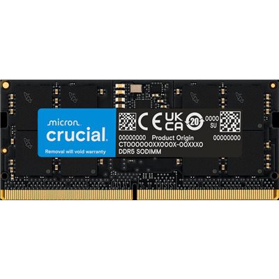 SO-DIMM DDR5 8GB 5600MHZ CT8G56C46S5 CRUCIAL CL46