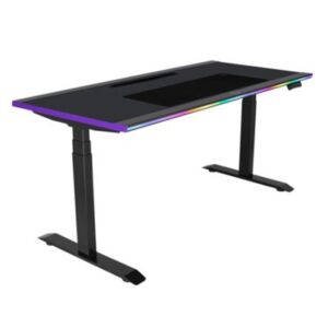 TAVOLO GAMING COOLER MASTER CMI-GD160-PRAE1-EU GD160 ARGB GAMING DESK 160X75 ALTEZZA DA 65 A 130CM MOTORIZZATO ARGB MAX 100KG