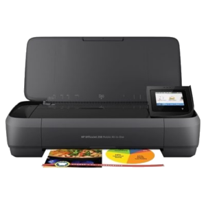 STAMPANTE HP MFC OFFICEJET MOBILE 250 CZ992A BLACK 3IN1 FINO 20PPM WIFI-USB EPRINT 3.06KG INCL. BATTERIA E CAVO 1YFINO:31/03
