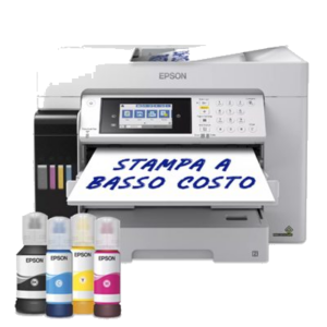 STAMPANTE EPSON MFC INK ECOTANK PRO ET-16685 C11CH71412 A3+ 4IN1 25PPM ISO ADF50FG F/R 250FG LCD PCL PS3 USB LAN WIFI FINO:31/03