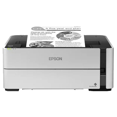 STAMPANTE EPSON INK ECOTANK MONO ET-M1180 C11CG94402 INK TANK SYSTEM 36 MESI ASSIST.ON CENTER 100000 PG FINO:31/03