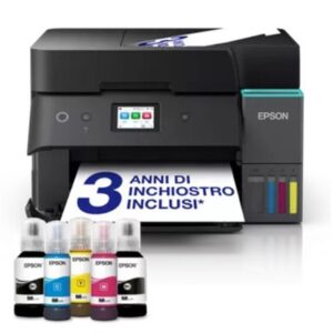 STAMPANTE EPSON MFC INK ECOTANK ET-4950 C11CL40402 A44IN1 35PPM STAMPA F/R 250 FG USB, ETHERNET, WI-FI DIRECT, LAN FINO:31/03