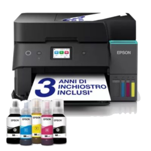 STAMPANTE EPSON MFC INK ECOTANK ET-4950 C11CL40402 A44IN1 35PPM STAMPA F/R 250 FG USB, ETHERNET, WI-FI DIRECT, LAN FINO:31/03