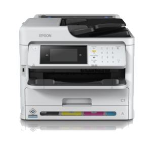 STAMPANTE EPSON MFC INK WORKFORCE PRO WF-C5890DWF C11CK23401 4IN1 A4 34P 250FG ADF50 F/R LCD TOUCH NFC LAN WIFI, WIFI DIR PCL/PS