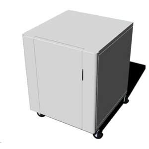MOBILETTO B600K PER STAMPANTI BROTHER MFC-J6955DW / MFC-J6957DW / HL-J6000DW /HL-J6100DW IN METALLO CON ANTIRIBALTAMENTO E RUOTE