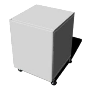 MOBILETTO B9400 PER STAMPANTI BROTHER HL-L9430CDN/9470CDN MFC-L9630CDW/MFC-L9670CDN MFC--EX670 IN METALLO CON RUOTE