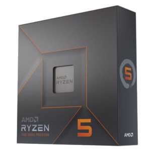 CPU AMD RYZEN 5 7600X 4.7GHZ 6CORE 38MB 100-100000593WOF AM5 105W BOX NO COOLER - GARANZIA 3 ANNI
