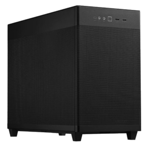 CABINET ATX SMALL TOWER ASUS AP201 BLACK MICRO-MINIATX 1X2,5 + 3XCOMBO BAY 4XSLOT-ESP. NO-ALIM. 205X350X460MM 90DC00G0-B39000