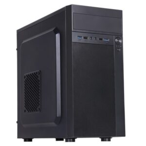 CABINET ITEK MICROATX MIDI TOWER MODELLO THEON - ALIM 500W FAN 12CM - 2XUSB3.0 FRONTALI - COLORE BLACK (ITOCMPTO)