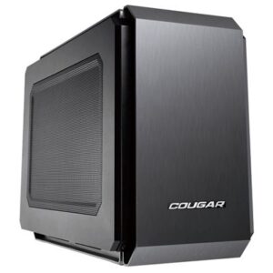 CABINET MINI ITX COUGAR 108M020 QBX EUROPE NERO 178X291X384MM 2SLOT 1X3,5" 4X2,5" 2XUSB3.0