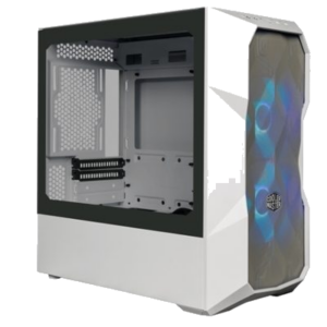 CABINET ATX MICRO TOWER COOLER MASTER TD300-WGNN-S00 MASTERBOX TD300 MESH WHITE 2X3.5 2X2.5 2XUSB3.2 ARGB LATO TRASP. NOALIM.