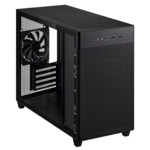 CABINET ATX SMALL TOWER ASUS AP201TG BLACK MICRO-MINIATX 1X2,5 + 3XCOMBO BAY 4XSLOT-ESP. NO-ALIM. VETRO LATERALE 90DC00G0-B39010